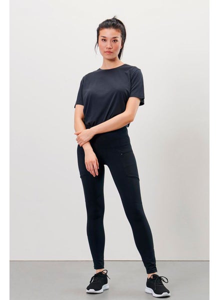 Buy Women Performance Running Tights, Black in UAE