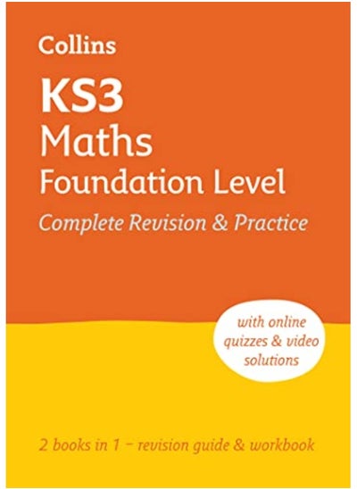 Buy Ks3 Maths Foundation Level Allinone Complete Revision And Practice Ideal For Years 7 8 And 9 Co in UAE