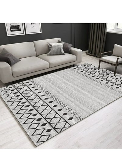 Buy Rectangular Soft Touch Carpet Multicolour 200x300cm in Saudi Arabia