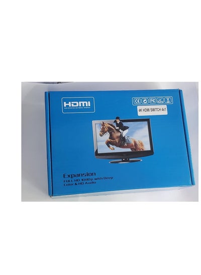 Buy 4 PORT HDMI SWITCH 4 IN 1 OUT in UAE