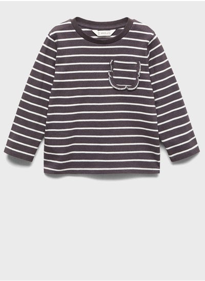 Buy Infant Striped T-Shirt in UAE