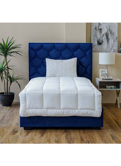 Buy Serenity Feels Like Down Duvet Single 135x200 Cm White in UAE