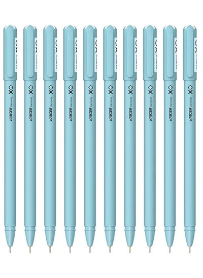 اشتري Hauser XO Ball Pen Blue (Pack of 10 Pens) في الامارات