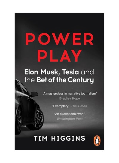 اشتري Power Play Elon Musk Tesla And The Bet Of The Century Paperback في الامارات