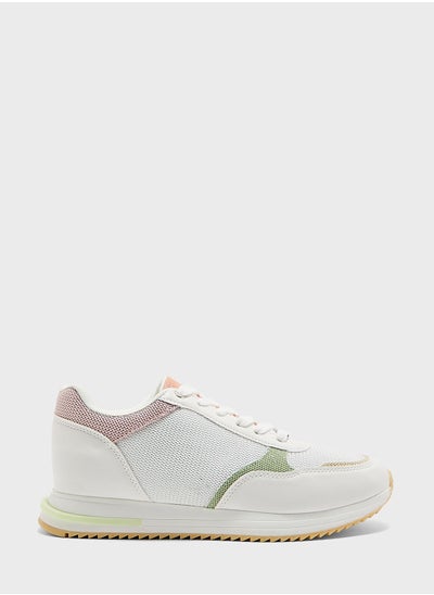 اشتري Laceup Low Top Sneakers في الامارات