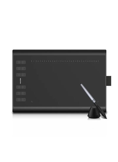 Buy H1060P Graphic Drawing Tablet Black in Saudi Arabia