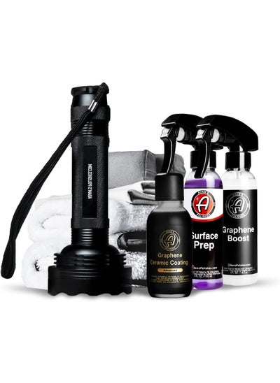 Buy Advanced Graphene Ceramic Uv Glow Technology Coating Kit - 10H in UAE