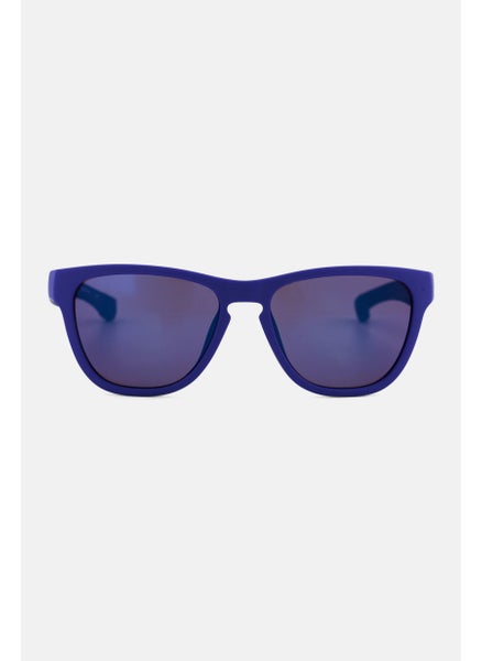 Buy Men L776S Square Sunglasses, Matte Blue in UAE