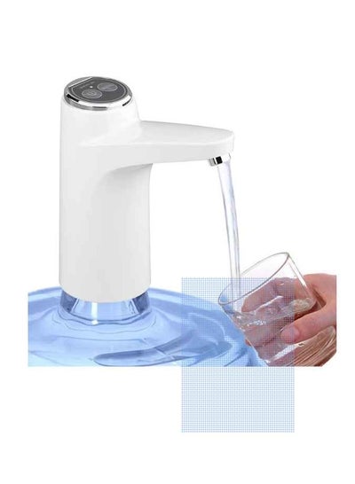 Buy Water Fountain Pump, Water Bottle Pump, USB Rechargeable Portable Electric Water Pump for 3-5 Gallon Jug Automatic Portable Water Fountain for Office, Home, Camping, Kitchen in UAE