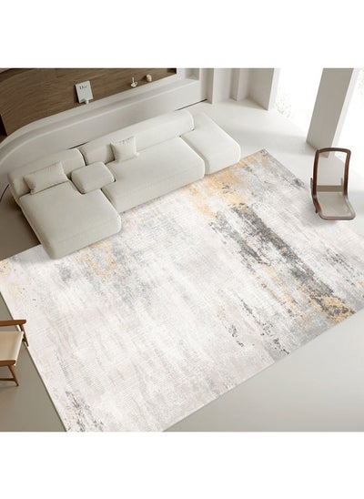 Buy GOOTOY Modern Home Living Room Light Luxury Carpet  Grey Rectangle Viscose 200*300cm in Saudi Arabia