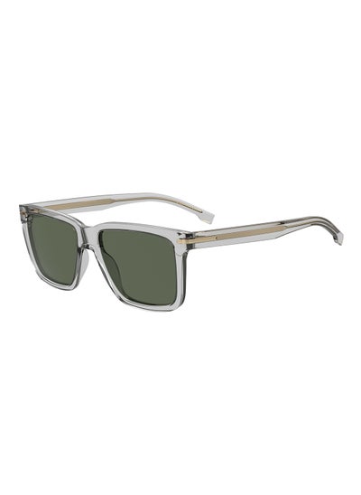 Buy Men's UV Protection Rectangular Sunglasses - Boss 1598/S Grey Millimeter - Lens Size: 55 Mm in Saudi Arabia