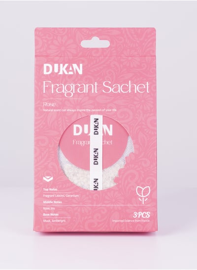 Buy Fragrant Sachet 3's Rose Scent in UAE