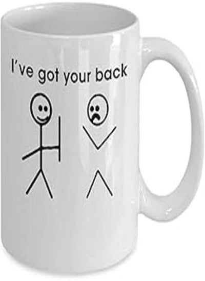 Buy Cashmeera Printd Mug - I'Ve Got Your Back - Ceramic Coffee Cup in Egypt