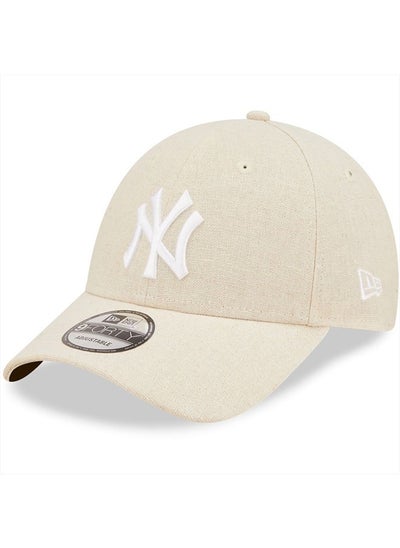 Buy 9Forty Strapback Cap - Linen New York Yankees Beige in UAE