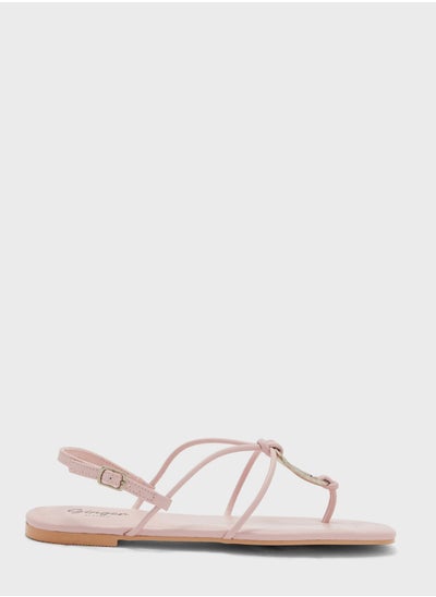 اشتري Cross-Over Flat Slingback Sandal في السعودية