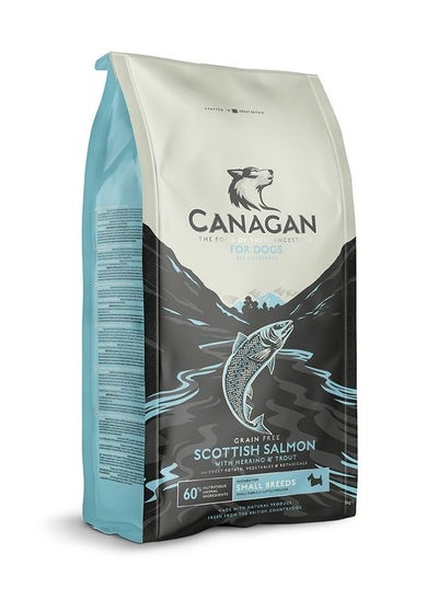 Buy Canagan Scottish Salmon for Small Breed Dog Dry Food 2kg in UAE