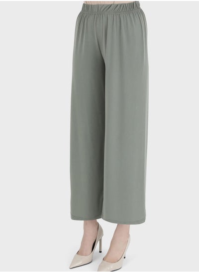 Buy Flared High Waist Pants in UAE