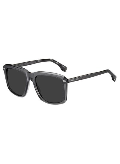 Buy Men's UV Protection Square Sunglasses - Boss 1420/S KACIR 55 - Lens Size 55 mm in Saudi Arabia