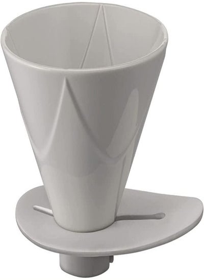 Buy Hario V60 Mugen Coffee Dripper, Size 02, White in UAE