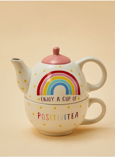 Buy Rainbow Tea Pot Set in UAE