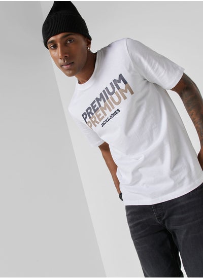 اشتري Logo Crew Neck T-Shirt في الامارات