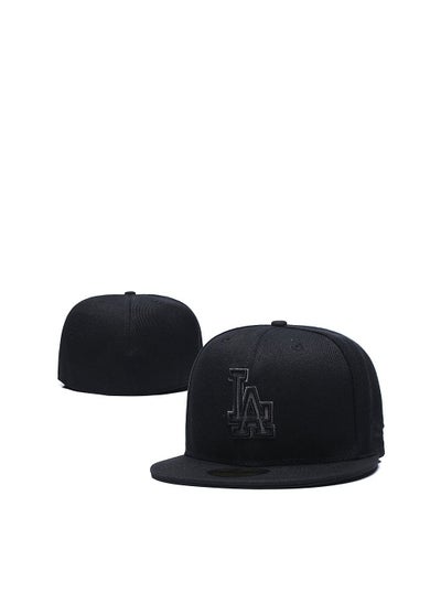 اشتري NEW York 3D Embroidered Fitted Baseball Team Cap with Closed Back for Sun Protection-57.7CM في السعودية