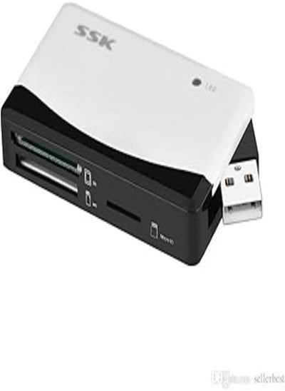 Buy Memory Card Reader SSK USB 2.0 All-in-1 in Egypt