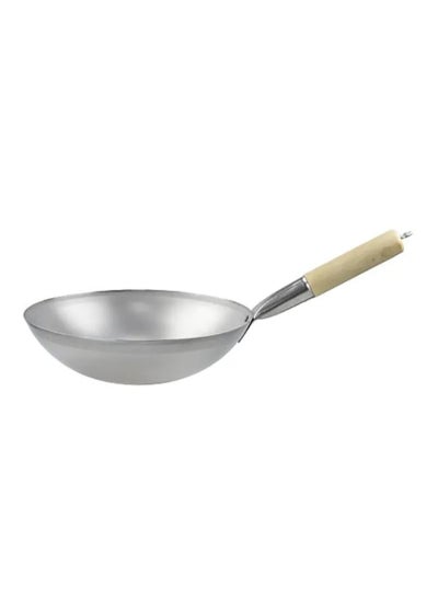 Buy Chinese Wok Silver 30cm in UAE