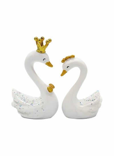 Buy Cute White Swans for Decoration in UAE