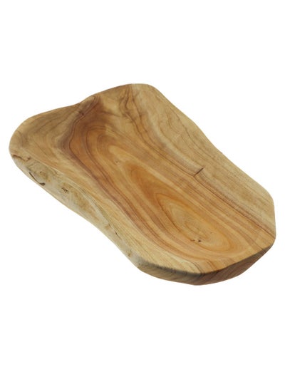 اشتري صينية او صحن تقديم من خشب الزيتون بمقاس تقريبي 30x20 في السعودية