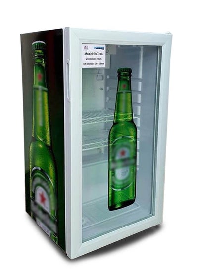 اشتري 98L Upright Display Countertop Fridge في الامارات