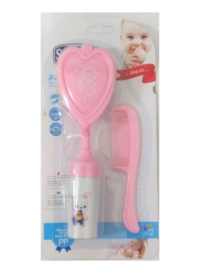 Buy Smart Baby Comb Music Brush Pink Multi-image in Egypt