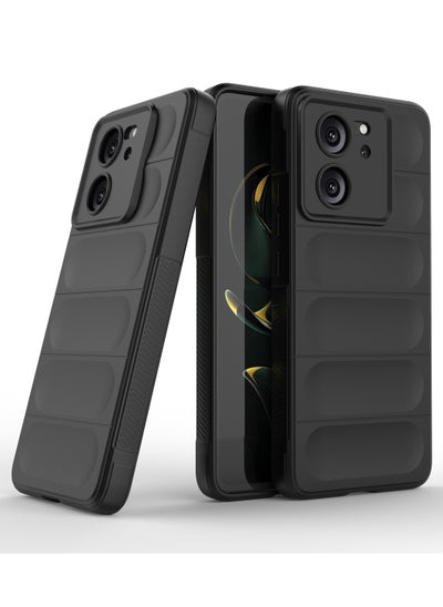 Buy GOLDEN MASK Compatible With Xiaomi 13T Magic Case ShockProof (Black) in Egypt