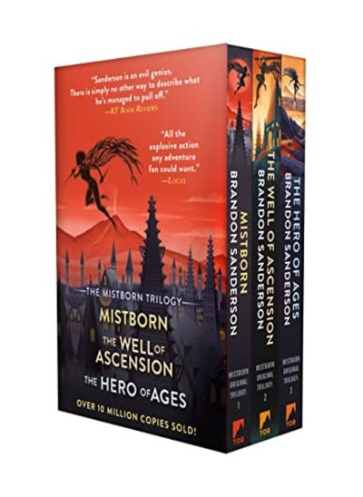 Buy Mistborn Trilogy Tpb Boxed Set by Brandon Sanderson Paperback in UAE