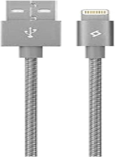 Buy TTEC 2Dkm02Ug AlumiCable MFI Lightning to USB Data Cable, 120 cm - Grey in Egypt