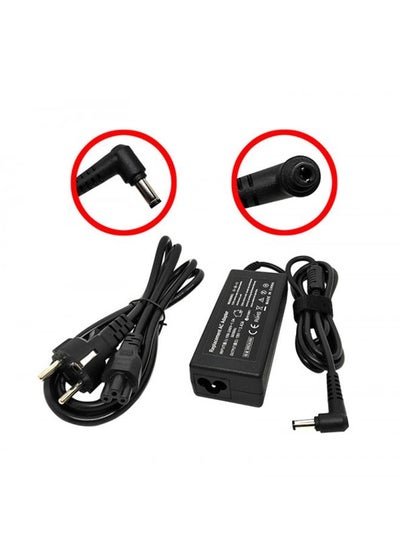 اشتري High quality laptop charger 19V 3.42A 65W - Socket size 5.5 * 2.5 mm Compatible with Dell devices في مصر