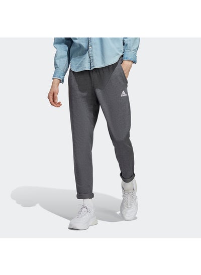 Buy Essentials Single Jersey Tapered Open Hem Joggers in Egypt