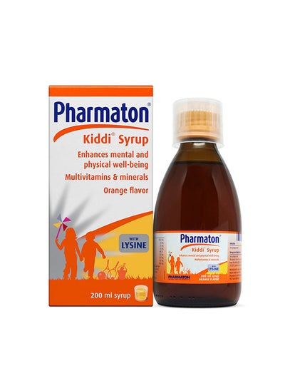 Buy Kiddi Syrup Multivitamins For Kids 200ml in UAE