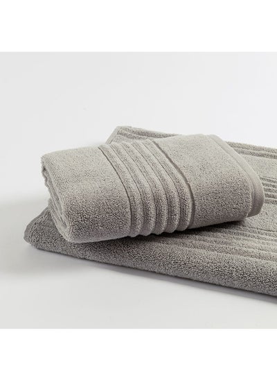 اشتري Serenity Hand Towel, Grey - 500 GSM, 46x71 cm في الامارات