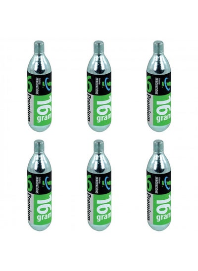 Buy Genuine Innovations G2153, Bicycle Co2 Cartridges, Threaded, 16G, Pack Of 6 in UAE