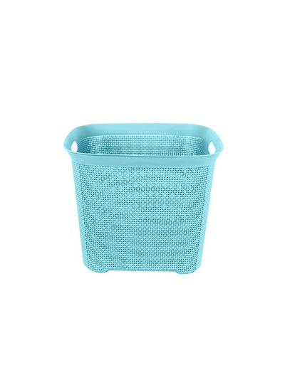 Buy Bobos Square Laundry Basket Turquoise 200599 in Egypt