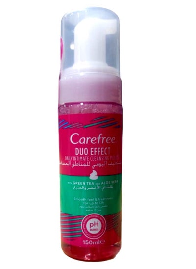 Buy Daily Intimate Foaming Cleanser With Green Tea and Aloe Vera150Ml in Saudi Arabia