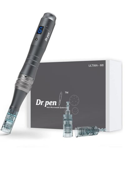 Buy Dr. pen Ultima M8 Professional Microneedle Pen, Wireless Dermal Pen Skin Care Tools (2 pcs 16-pin) in Saudi Arabia