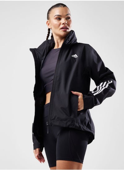 Buy 3 Stripes Rain Ready Jacket in UAE