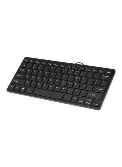 Buy Waterproof USB Keyboard Black in Saudi Arabia