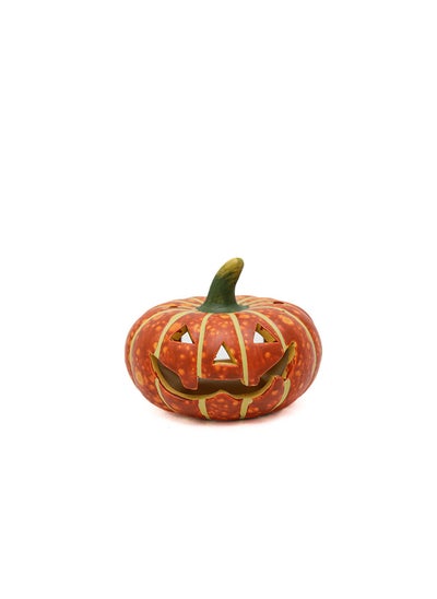 Buy AKDC Pumpkin Candle Holder Tall, A Delightful Accent Piece That Adds A Warm And Festive Ambiance To Any Room in UAE