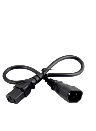 Buy DKURVE 3M C13 C14 Power Cable 18 AWG Computer Extension Cord IEC320C13 to IEC320C14 Kettle Lead in UAE