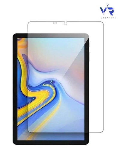 Buy Tempered Glass Screen Protector for Samsung Galaxy Tab S4 10.5 inch T830-T835 Clear in UAE