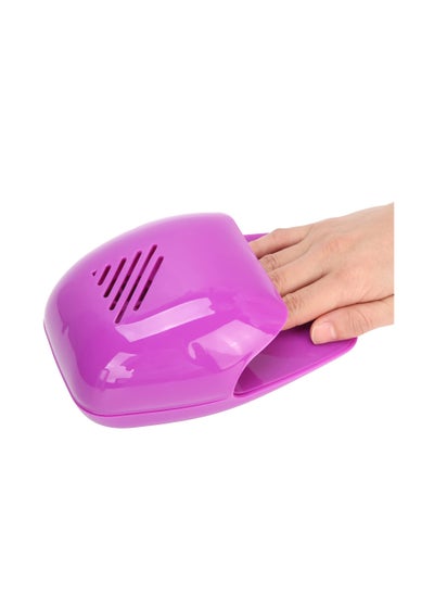 Buy Portable Electric Nail Dryer for Regular Polish, Compact Beauty Tool in Purple Color in Saudi Arabia