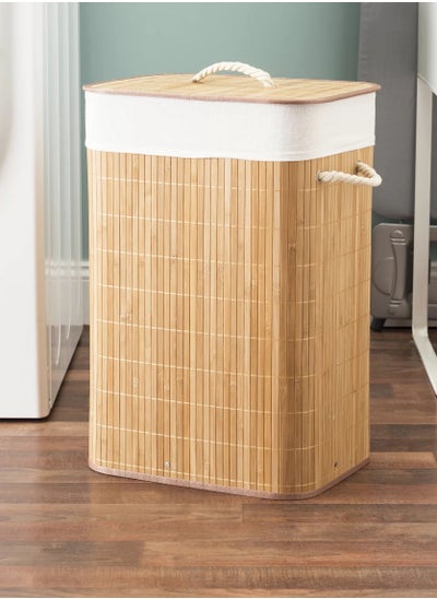 Buy Large Laundry Basket Waterproof Freestanding Laundry Hamper Laundry Basket With Printed Letters for Clothes Toys in the Dorm and Family in Saudi Arabia